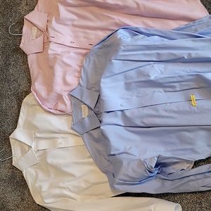 Bundle of 3 - Lorenzo Uomo The Perfect Blue Shirt Regular Fit